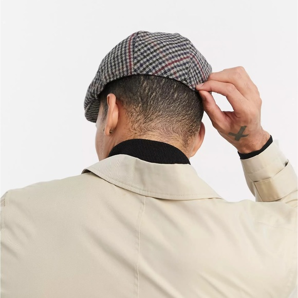 ASOS Collection Tweed Flat Cap - Picture 3 of 8